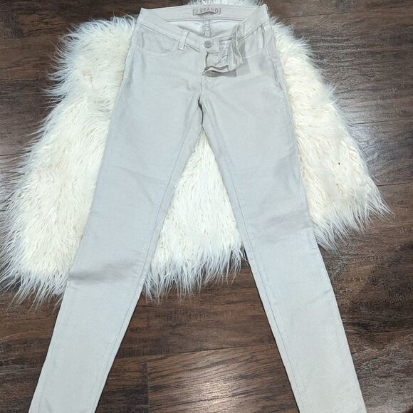 J. Brand Gray Sparkle Jeggings size 25 - Picture 5 of 7